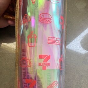 Holographic 7 eleven cold drink tumbler NIP